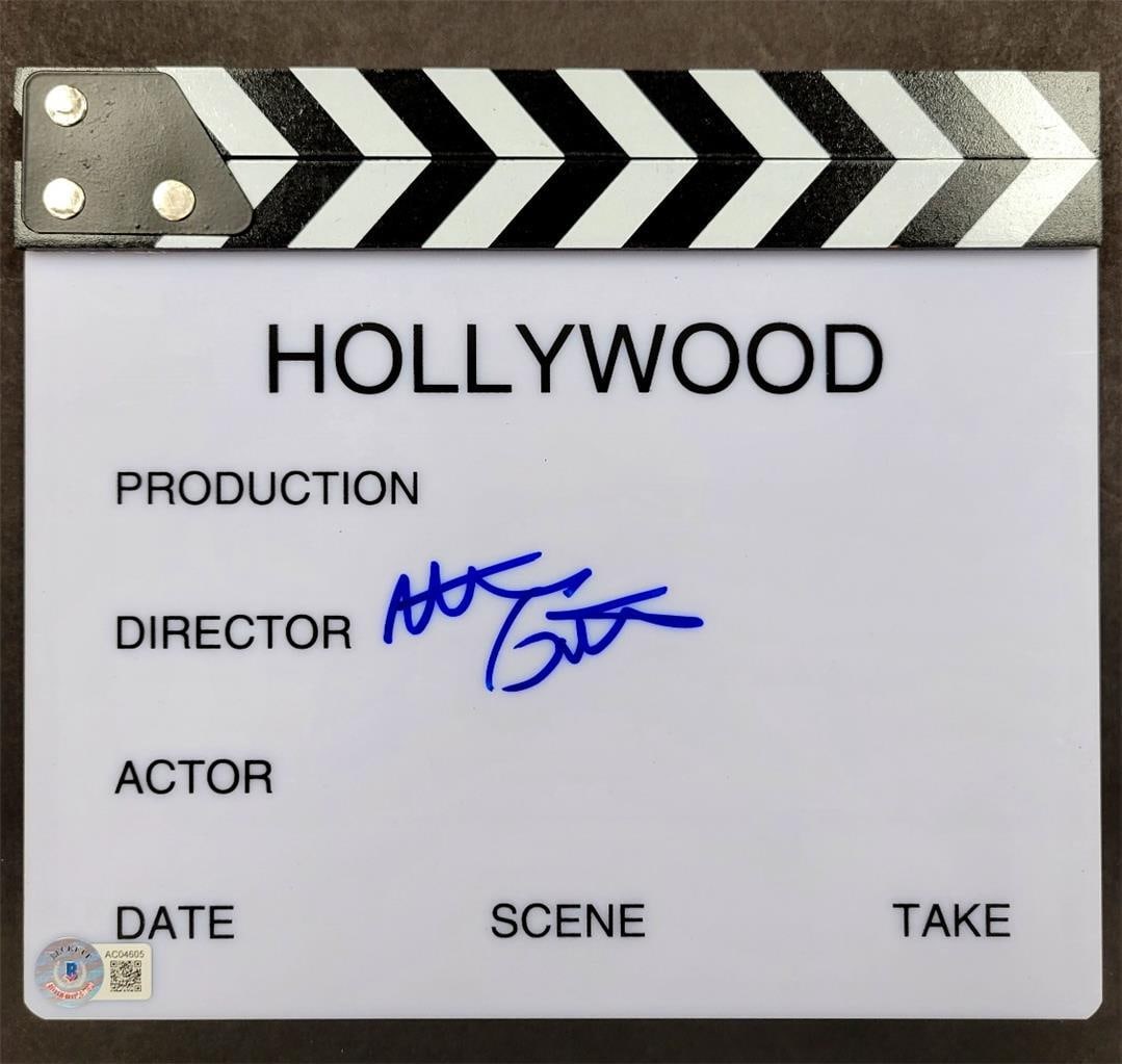 Mark Gustafson Signed Clapboard from Guillermo del Toro's Pinocchio Beckett Authenticated (1 of 2)