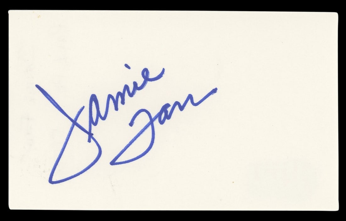 Jamie Farr Signed 3x5 Index Card MASH Beckett Authenticated Autograph (1 of 5)