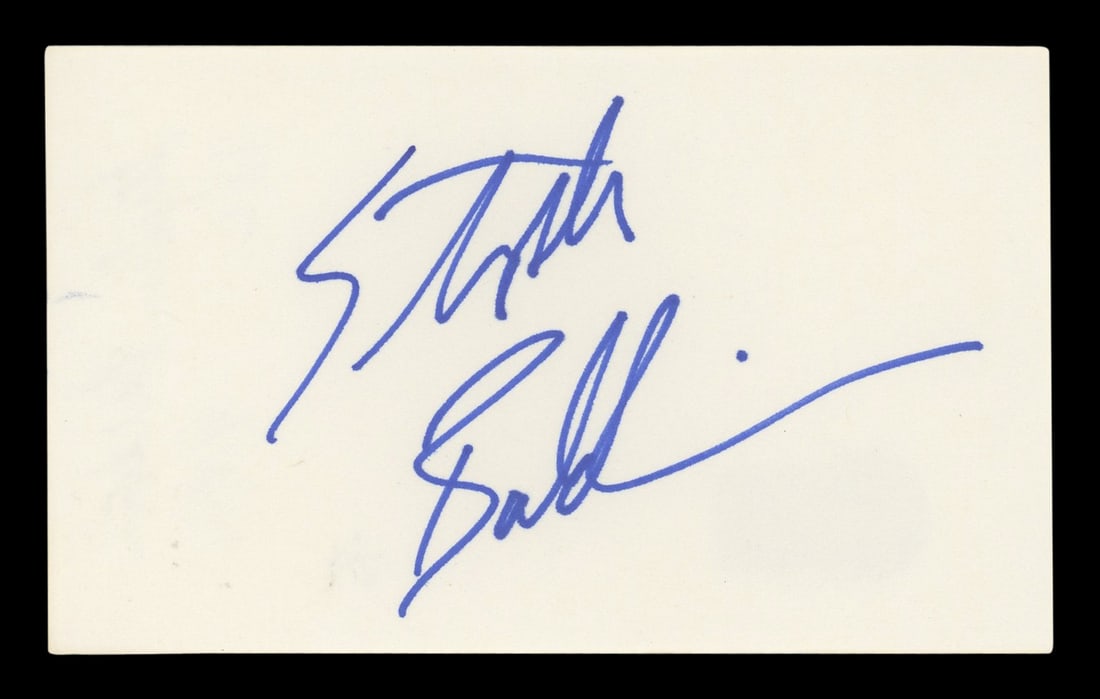 Stephen Baldwin Signed 3x5 Index Card Beckett Authenticated The Usual Suspects (1 of 5)