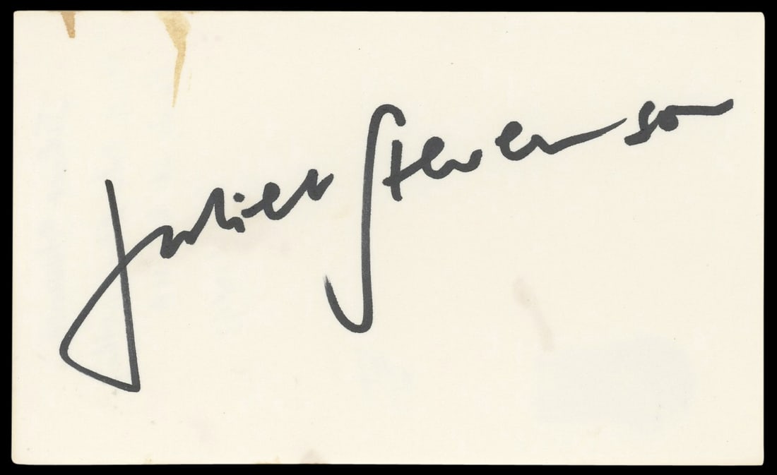 Juliet Stevenson Signed Truly Madly Deeply Index Card BAS Certified: Juliet Stevenson Signed Truly Madly Deeply Index Card BAS Certified This is an authentic signed 3x5 index card by actress Juliet Stevenson, known for her role in "Truly Madly Deeply." The card is a un