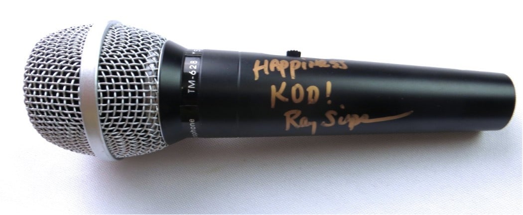 Ray Simpson Autographed Microphone JSA Authenticated Village People (1 of 3)