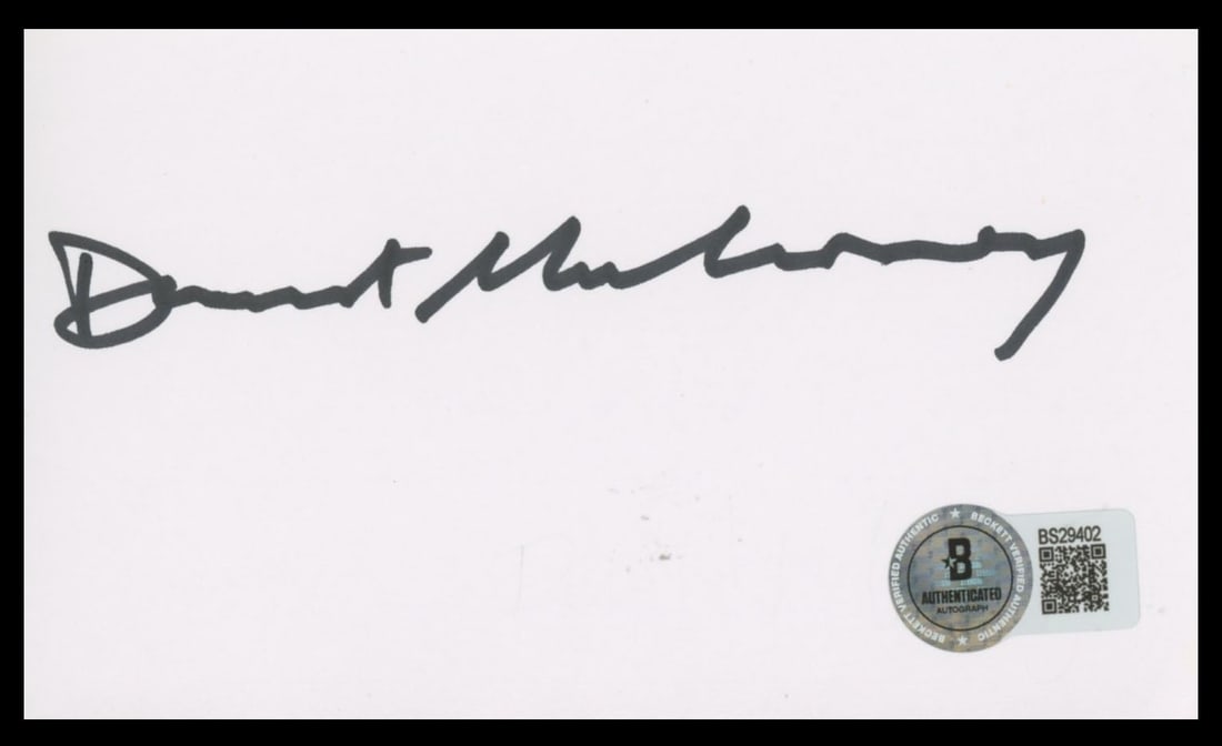 Dermot Mulroney Signed 3x5 Card My Best Friend's Wedding BAS Authentic: Dermot Mulroney Signed 3x5 Card My Best Friend's Wedding BAS Authentic This is an authentic autographed 3x5 index card signed by Dermot Mulroney, renowned for his role in the film "My Best Friend's We