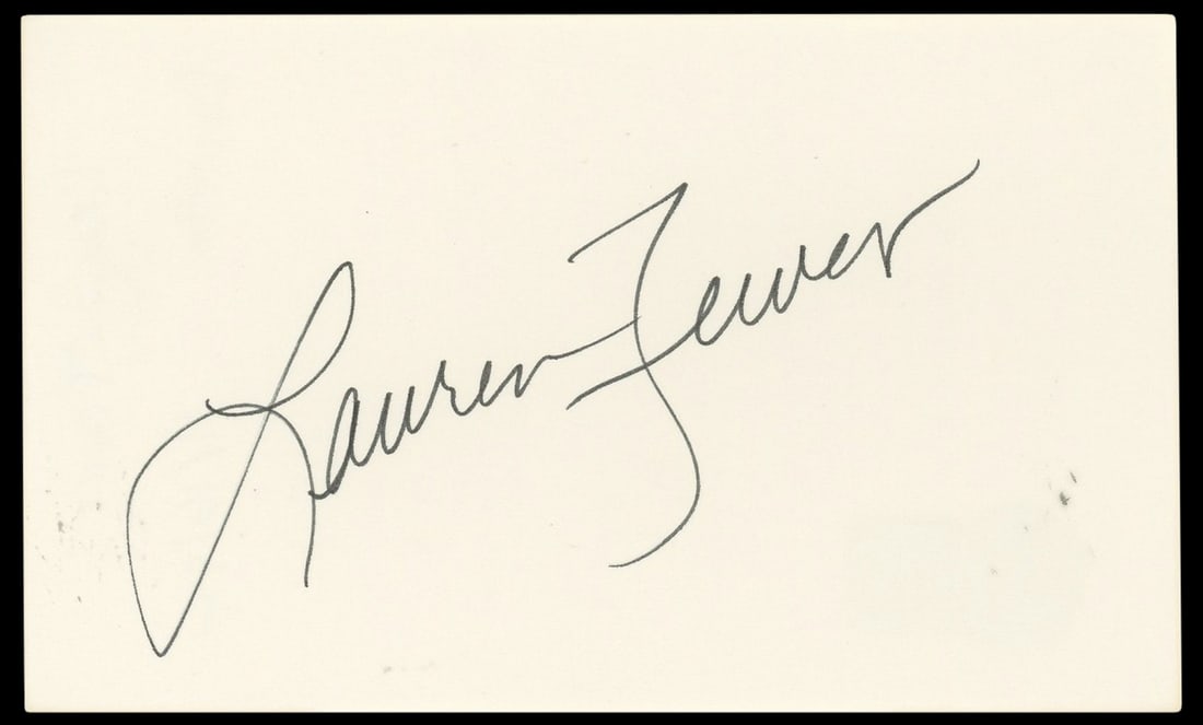 Lauren Tewes Signed 3x5 Index Card The Love Boat Beckett Authenticated: Lauren Tewes Signed 3x5 Index Card The Love Boat Beckett Authenticated This authentic signed 3x5 index card features the signature of Lauren Tewes, renowned for her role on the classic television seri