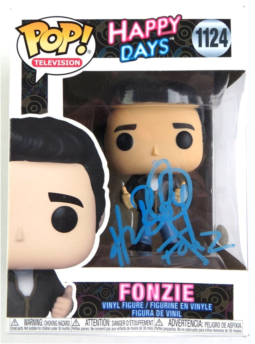 Henry Winkler Signed Funko Pop Fonzie Happy Days JSA Authenticated (1 of 3)