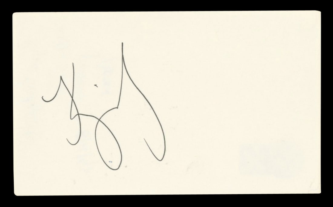 Kyra Sedgwick The Closer Signed 3x5 Index Card Beckett Authenticated: Kyra Sedgwick The Closer Signed 3x5 Index Card Beckett Authenticated This authentic signed 3x5 index card features the signature of Kyra Sedgwick, renowned for her role in the acclaimed television ser