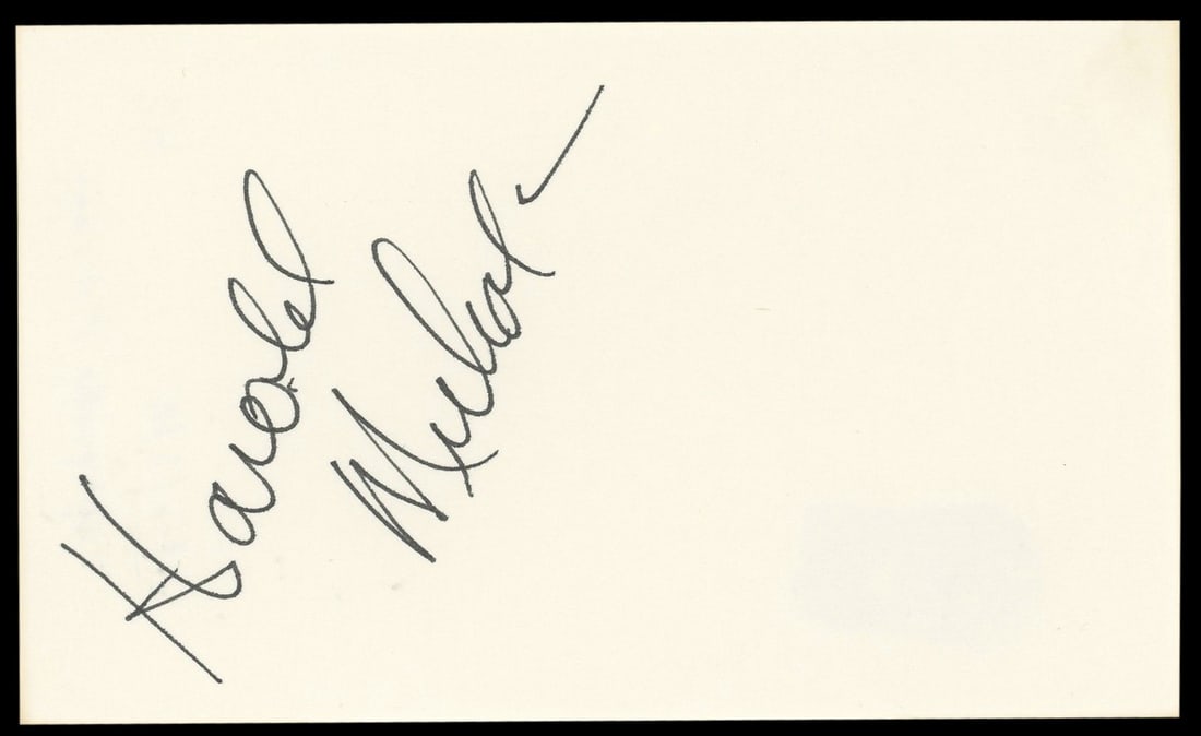 Harold Nicholas Signed 3x5 Index Card Down Argentine Way BAS Authenticated: Harold Nicholas Signed 3x5 Index Card Down Argentine Way BAS Authenticated This is an authentic signed 3x5 index card by Harold Nicholas, featuring his signature and associated with the movie 'Down Ar
