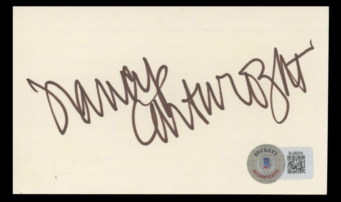 Nancy Cartwright Signed The Simpsons 3x5 Index Card BAS Authenticated (1 of 1)