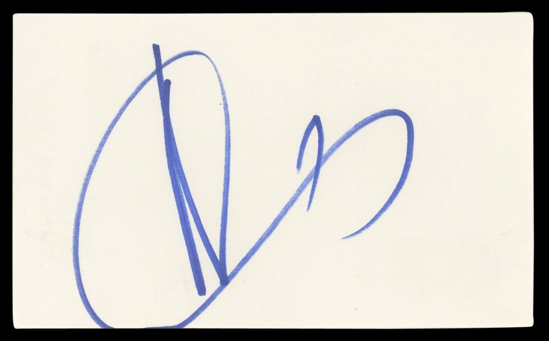Andy Garcia Signed 3x5 Index Card The Untouchables BAS Authenticated: Andy Garcia Signed 3x5 Index Card The Untouchables BAS Authenticated This authentic 3x5 index card has been personally signed by Andy Garcia of The Untouchables. The item is verified by Beckett Authen