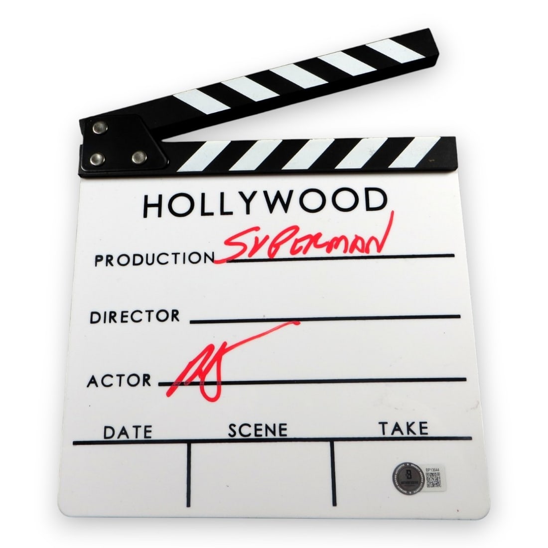 Movie Clapper Signed by Superman Producer Peter Safran with Beckett COA (1 of 3)