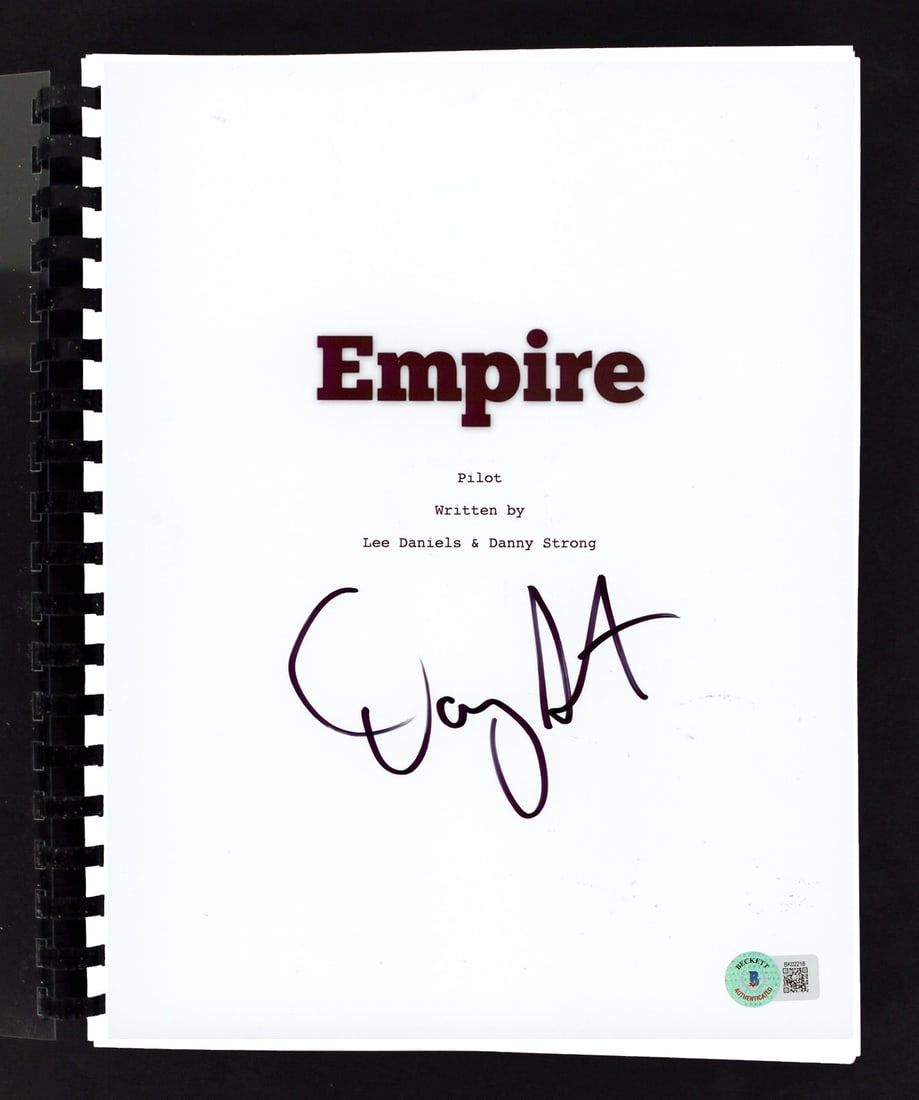 Danny Strong Empire Signed Movie Script BAS Authentication (1 of 3)