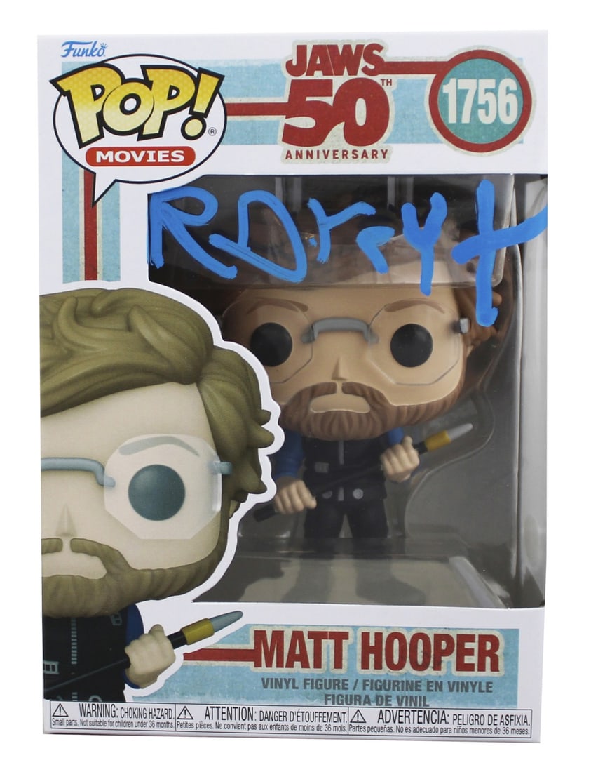 Jaws Matt Hooper Funko Pop signed by Richard Dreyfuss JSA (1 of 7)