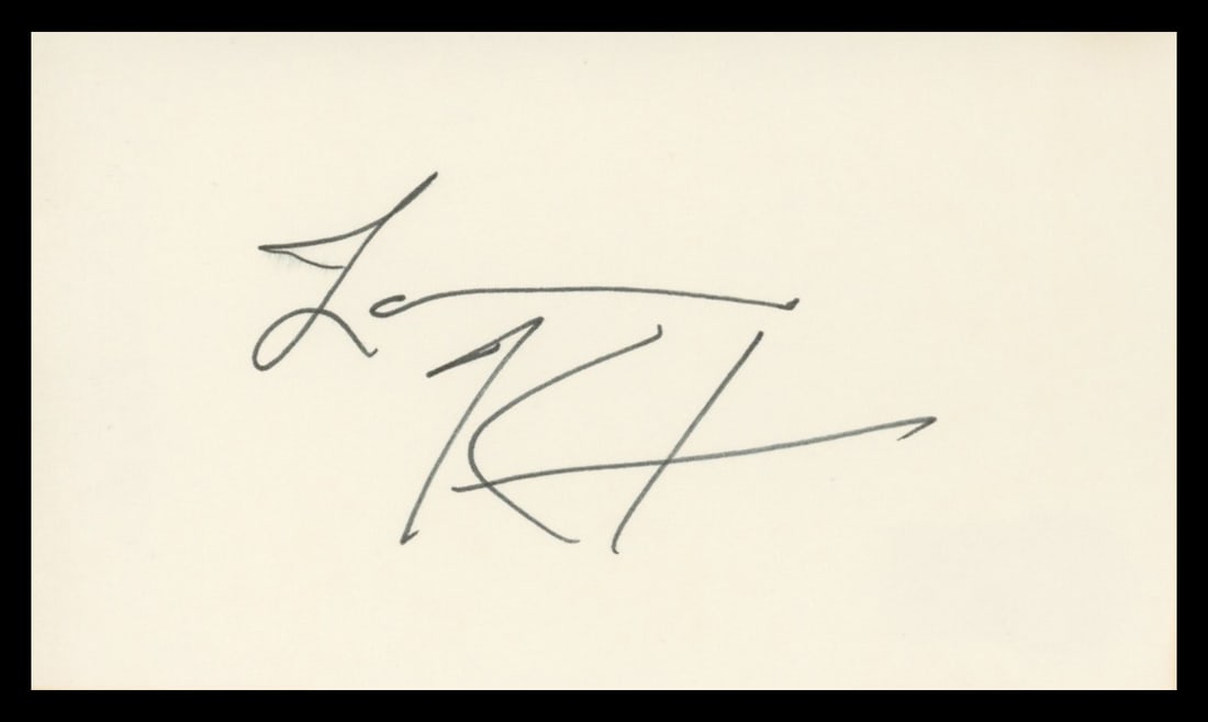 Lawrence Kasdan Signed 3x5 Card Star Wars Empire Beckett Authenticated: Lawrence Kasdan Signed 3x5 Card Star Wars Empire Beckett Authenticated This 3x5 index card features the authentic signature of Lawrence Kasdan from Star Wars: The Empire Strikes Back. The autograph ha
