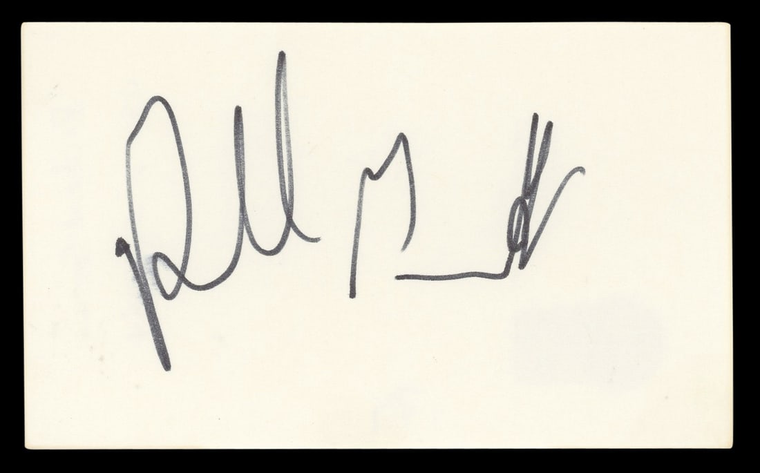 Richard Grieco Signed 3x5 Index Card If Looks Could Kill BAS Authenticated (1 of 5)
