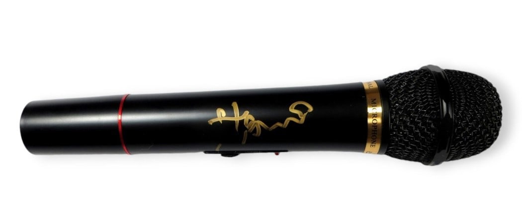Howie Mandel Autographed Microphone JSA Certified TV Memorabilia: Howie Mandel Autographed Microphone JSA Certified TV Memorabilia This is an authentic microphone autographed by Howie Mandel, the renowned host of 'Deal or No Deal' and 'America's Got Talent'. The sig