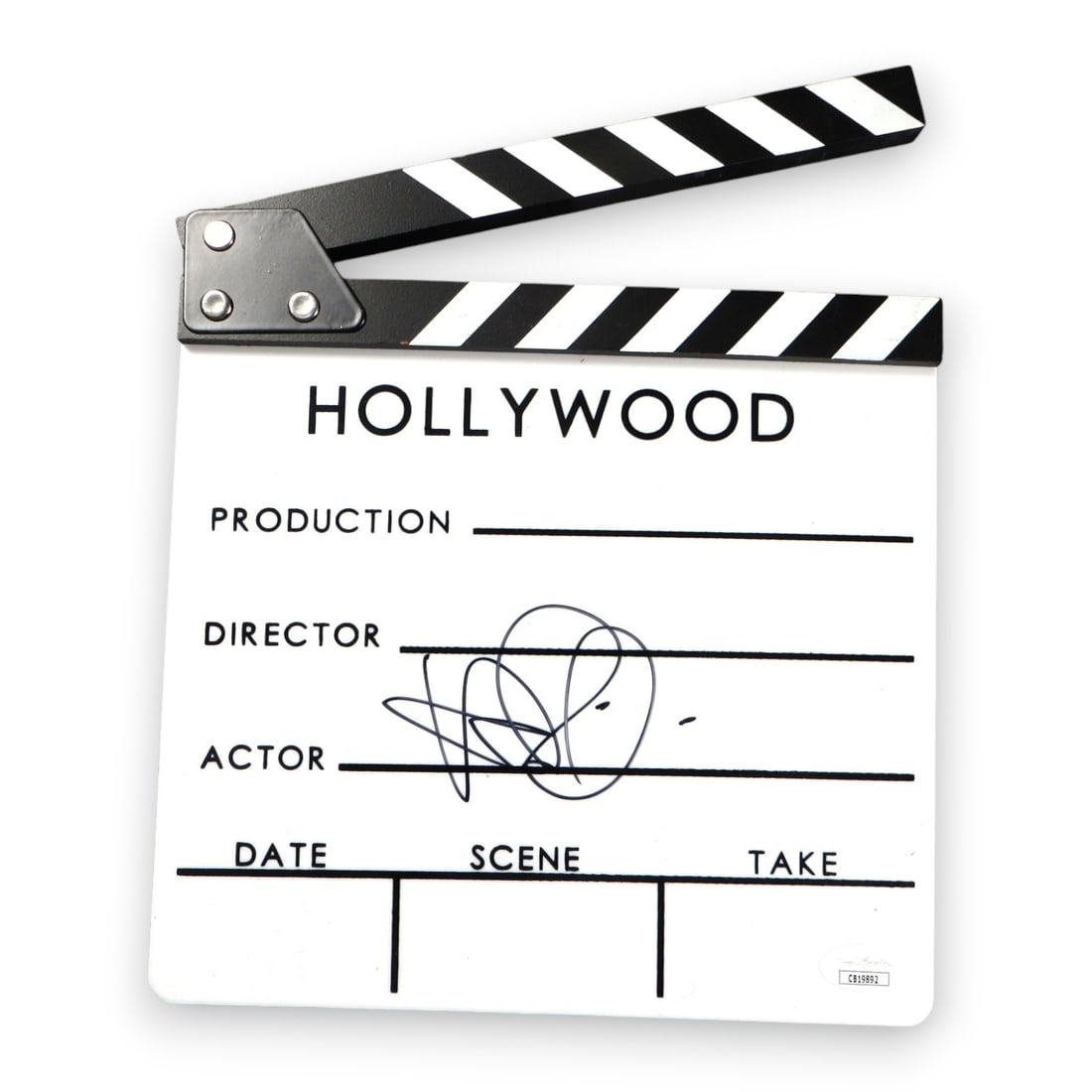Hannah Einbinder Signed Movie Clapper Authenticated by JSA: Hannah Einbinder Signed Movie Clapper Authenticated by JSA This authentic movie clapper is signed by Hannah Einbinder, known for her role in the series 'Hacks.' The item has been authenticated by Jame