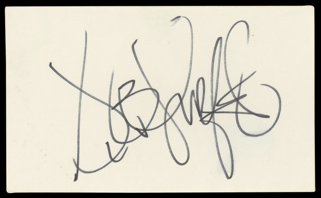Authentic Al B. Sure Signed 3x5 Index Card Beckett BAS #BL96896: Authentic Al B. Sure Signed 3x5 Index Card Beckett BAS #BL96896 This authentic autographed 3x5 index card features the signature of Al B. Sure, ensuring its value as a collector's item. The signature 