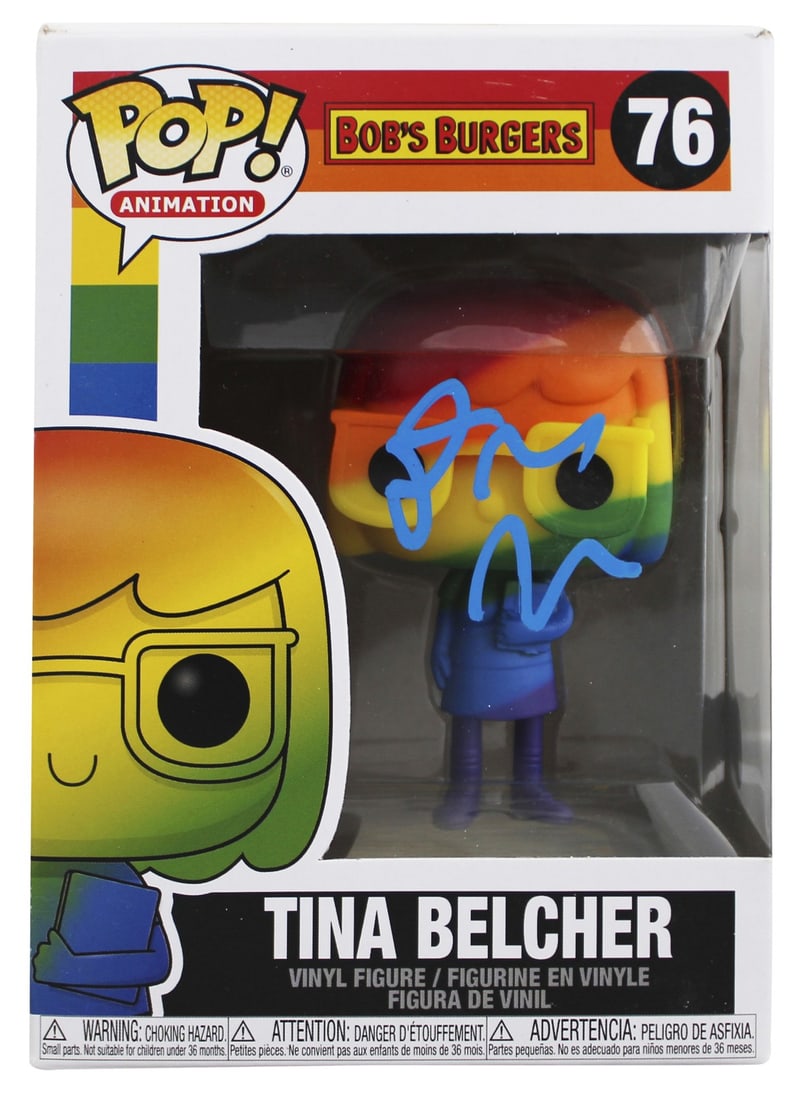 Dan Mintz Signed Bob's Burgers Tina Belcher #76 Funko Pop BAS Authenticated (1 of 7)