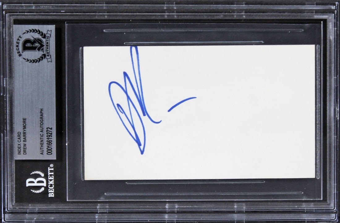 Beckett Slabbed Joseph Wapner Signed 3x5 Index Card The People's Court: Beckett Slabbed Joseph Wapner Signed 3x5 Index Card The People's Court This 3x5 index card has been personally signed by Joseph Wapner of The People's Court. The item comes slabbed and authenticated b