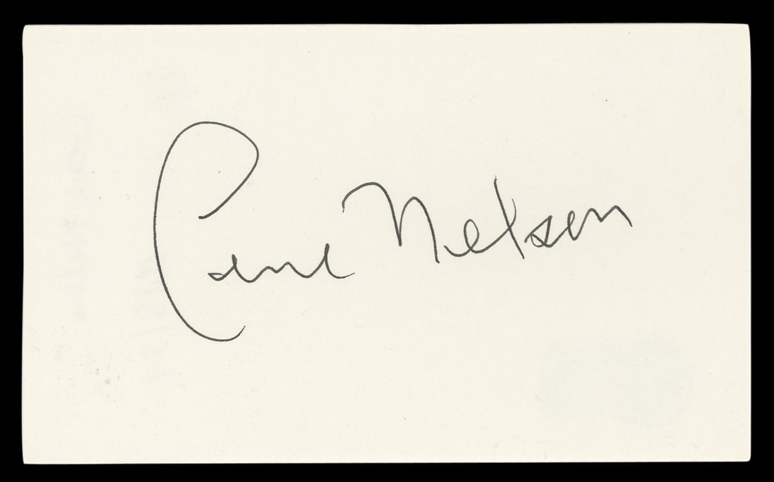 Gene Nelson Signed 3x5 Index Card Authentic BAS #BL98815 Tea for Two: Gene Nelson Signed 3x5 Index Card Authentic BAS #BL98815 Tea for Two This authentic autographed 3x5 index card features the signature of Gene Nelson from the renowned group Tea for Two. The item is ve