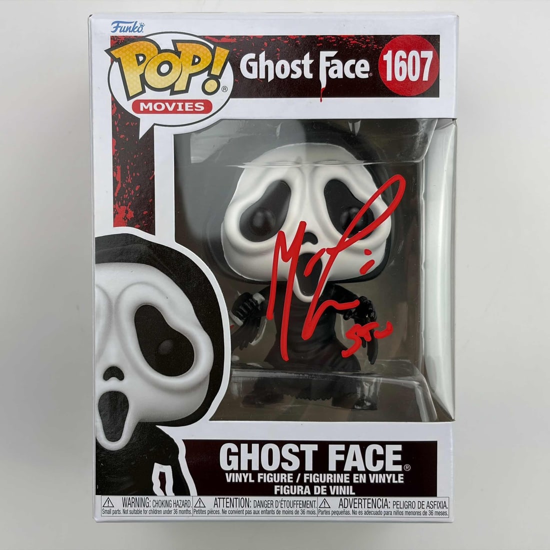Matthew Lillard Signed Scream Ghostface Funko Pop 1607 with JSA Authentication (1 of 3)