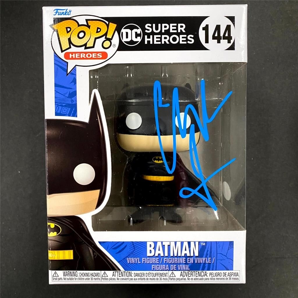 Batman Funko Pop 144 signed by Christian Bale JSA (1 of 9)
