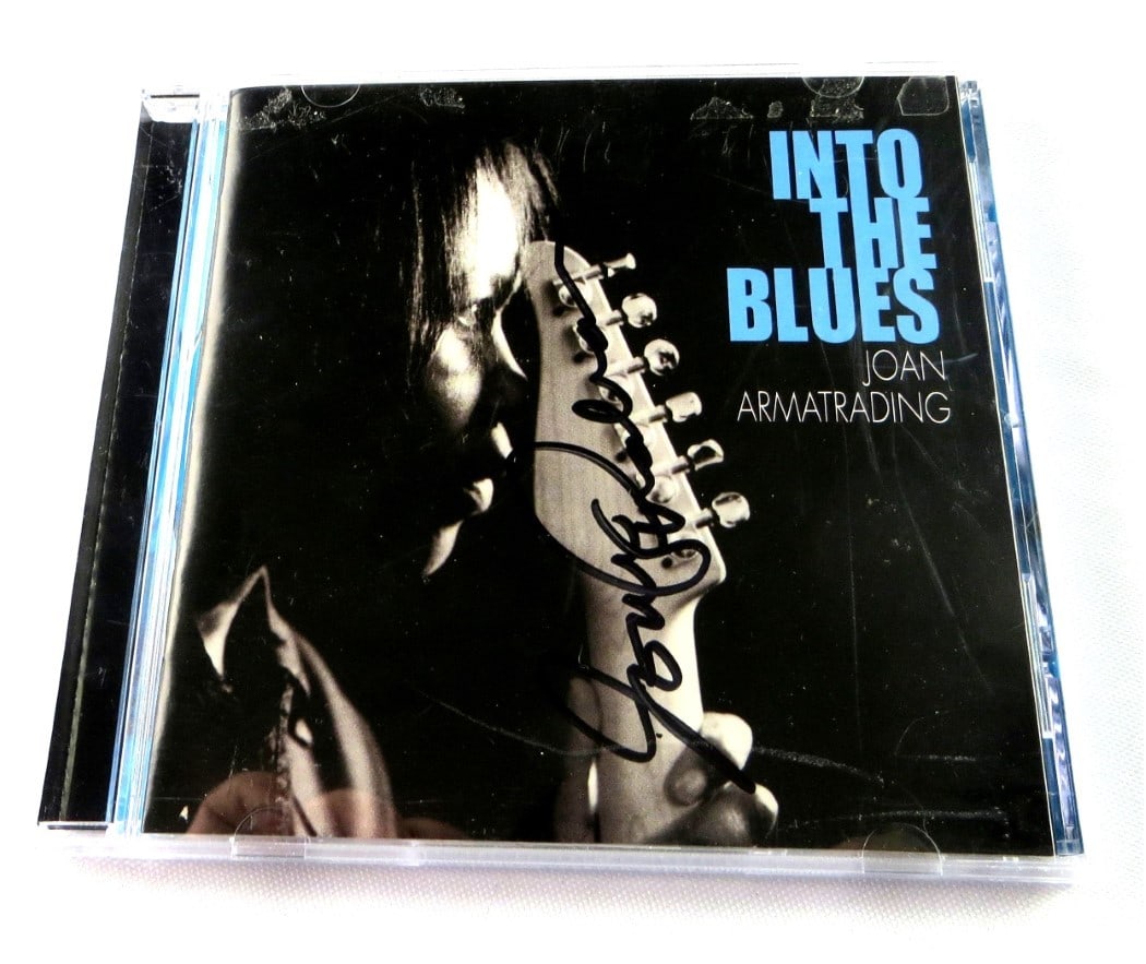 Joan Armatrading autographed Into the Blues CD booklet JSA (1 of 3)