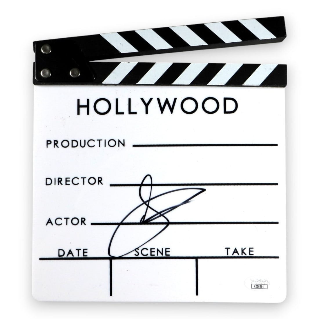 Amy Poehler Autographed Movie Clapper JSA Authentic: Amy Poehler Autographed Movie Clapper JSA Authentic This original movie clapper is autographed by the talented Amy Poehler, known for her iconic roles in "Saturday Night Live" and "Parks and Recreatio