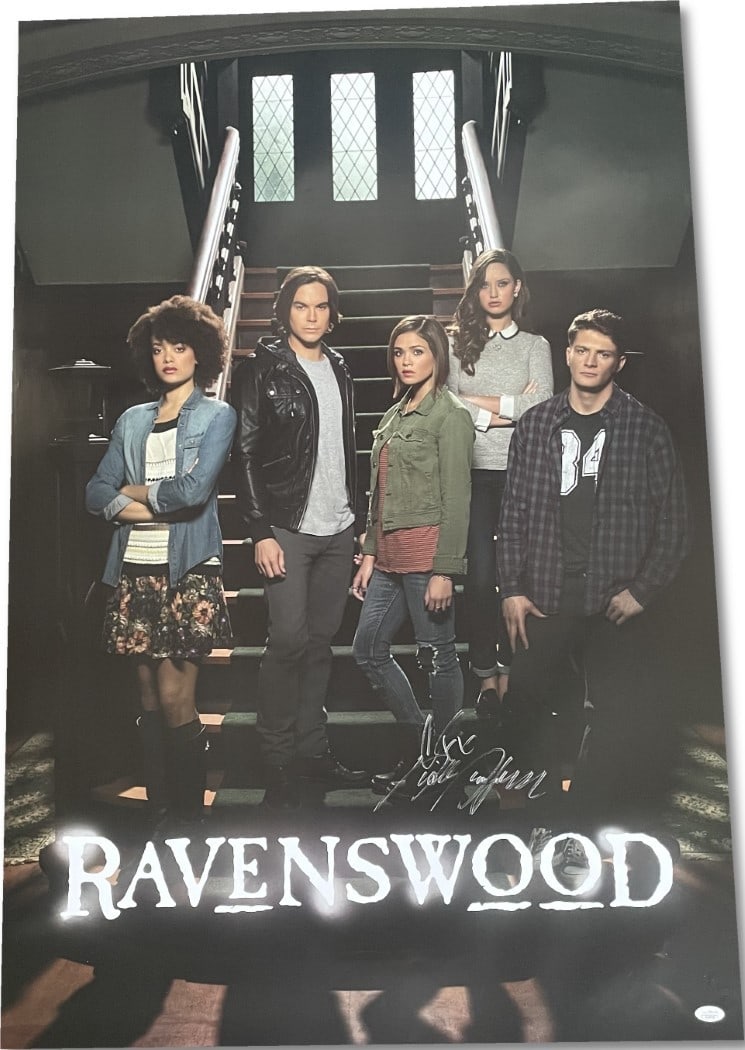 Nicole Gale Anderson Autographed 27x40 Ravenswood Poster JSA Certified (1 of 4)