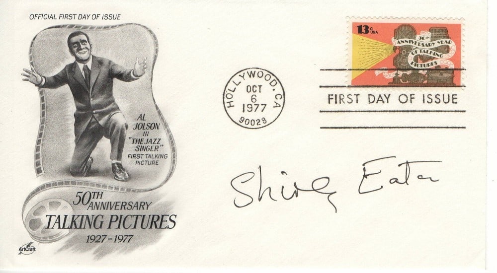 James Bond Goldfinger First Day Cover Signed by Shirley Eaton JSA Authenticated (1 of 3)