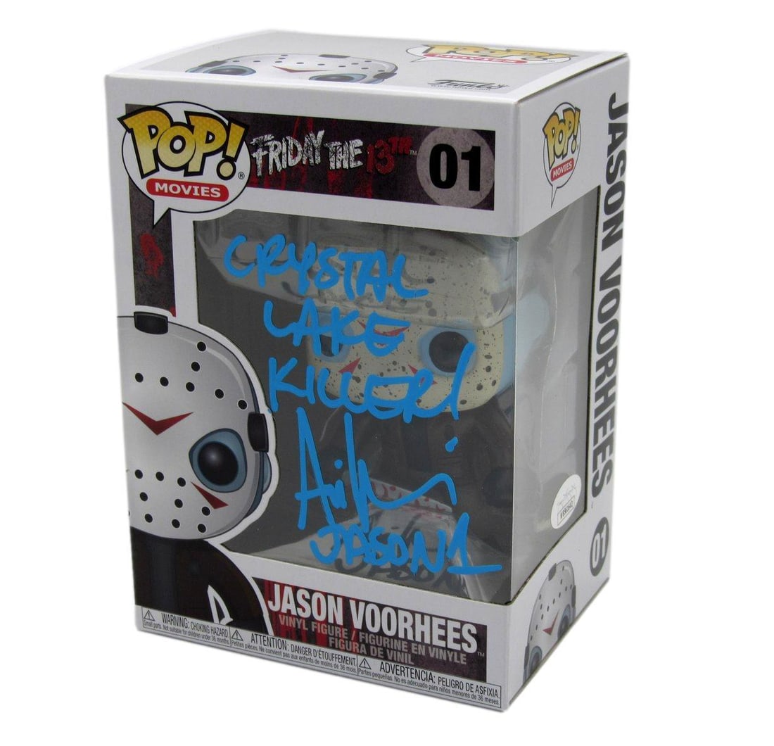 Ari Lehman Signed Funko Pop! #01 Friday the 13th JSA Certified (1 of 9)