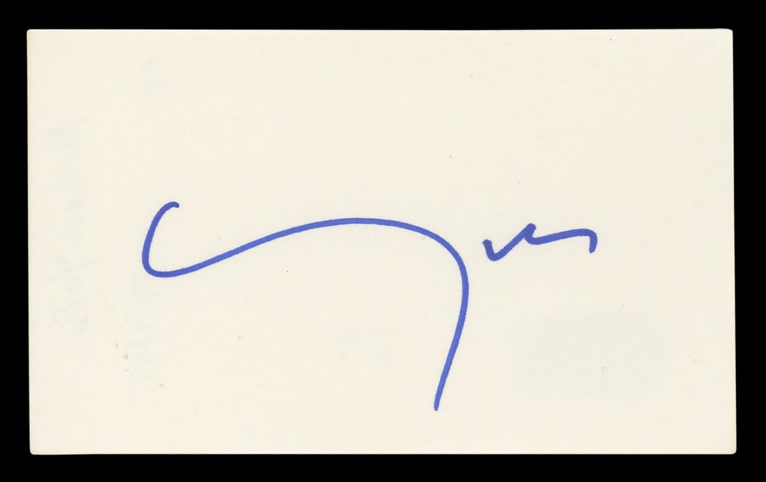 Michael York Signed 3x5 Index Card Romeo + Juliet BAS Authenticated (1 of 5)