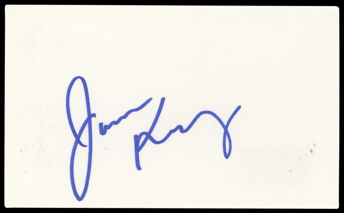 Jamie Kennedy Scream 2 Signed 3x5 Index Card Beckett Authenticated (1 of 5)