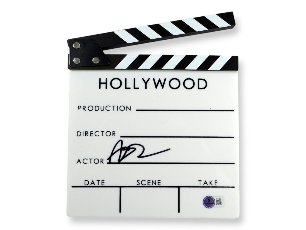 Movie Clapper Signed by Abigail Breslin Zombieland Beckett Authenticated: Movie Clapper Signed by Abigail Breslin Zombieland Beckett Authenticated This is an original movie clapper autographed by Abigail Breslin, known for her role in Zombieland. The autograph has been auth