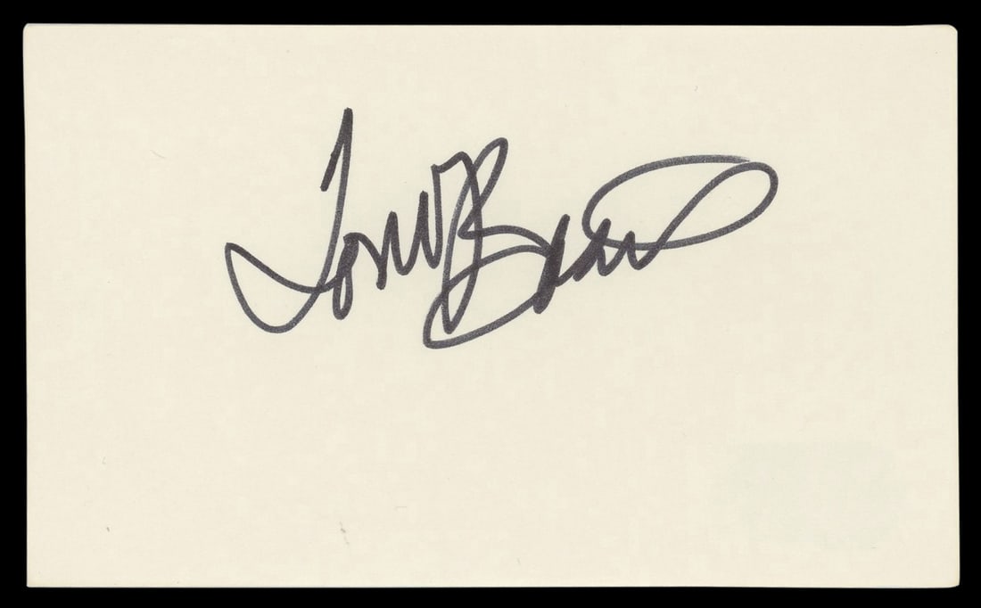 Toni Basil Autographed 3x5 Index Card BAS Certified Authentic: Toni Basil Autographed 3x5 Index Card BAS Certified Authentic This authentic autographed 3x5 index card features the signature of Toni Basil, a renowned musician and actor. The item is 100% authentic 