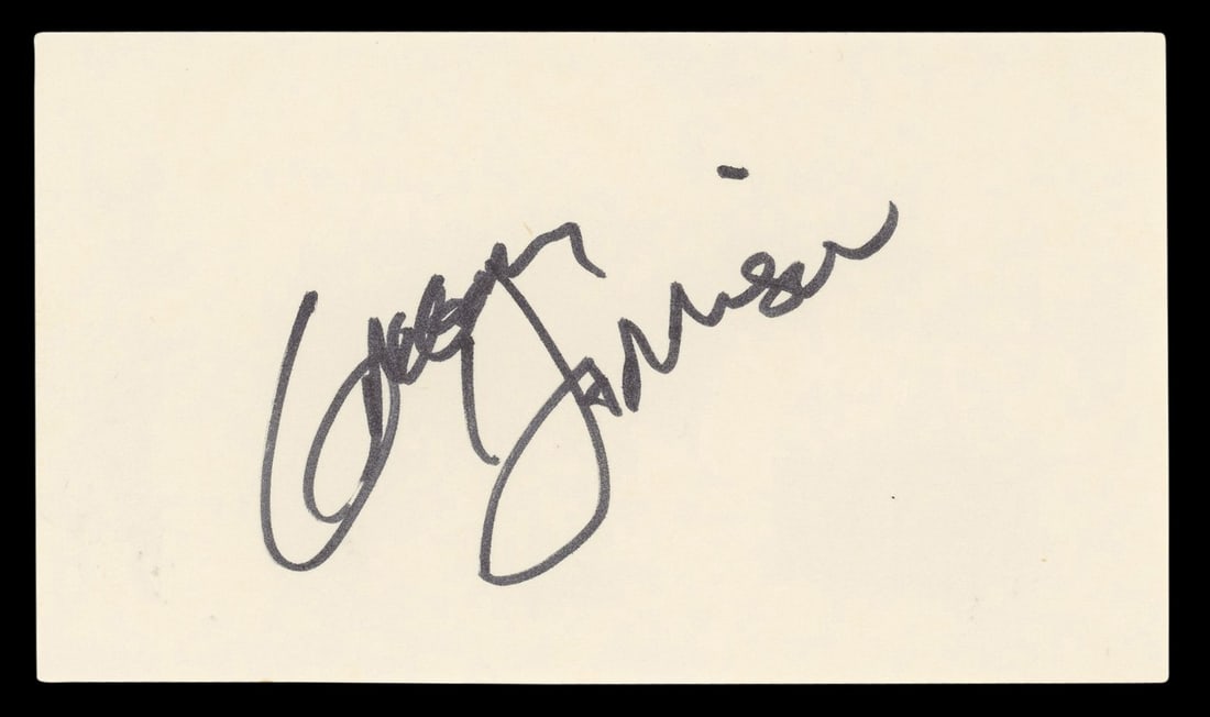 Gregory Harrison Signed Index Card Beckett Authenticated Trapper John M.D. Autograph (1 of 5)