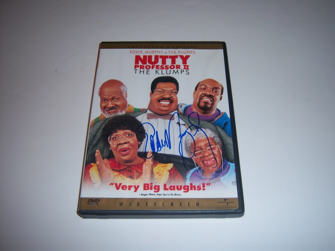 Signed Nutty Professor 2 Klumps DVD Eddie Murphy Autograph With COA: Signed Nutty Professor 2 Klumps DVD Eddie Murphy Autograph With COA This is an original signed DVD of "Nutty Professor 2: The Klumps," featuring Eddie Murphy. The item originates from the United State