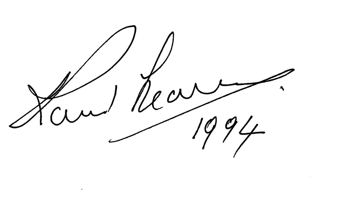Ronald Neame Signed 3x5 Index Card The Poseidon Adventure 1994 BAS Authenticated (1 of 5)