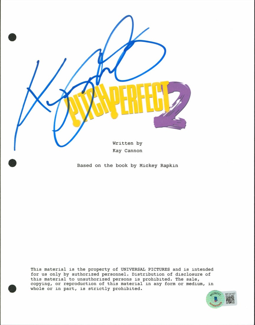 Keegan-Michael Key Signed Pitch Perfect 2 Script Cover With Beckett COA (1 of 3)