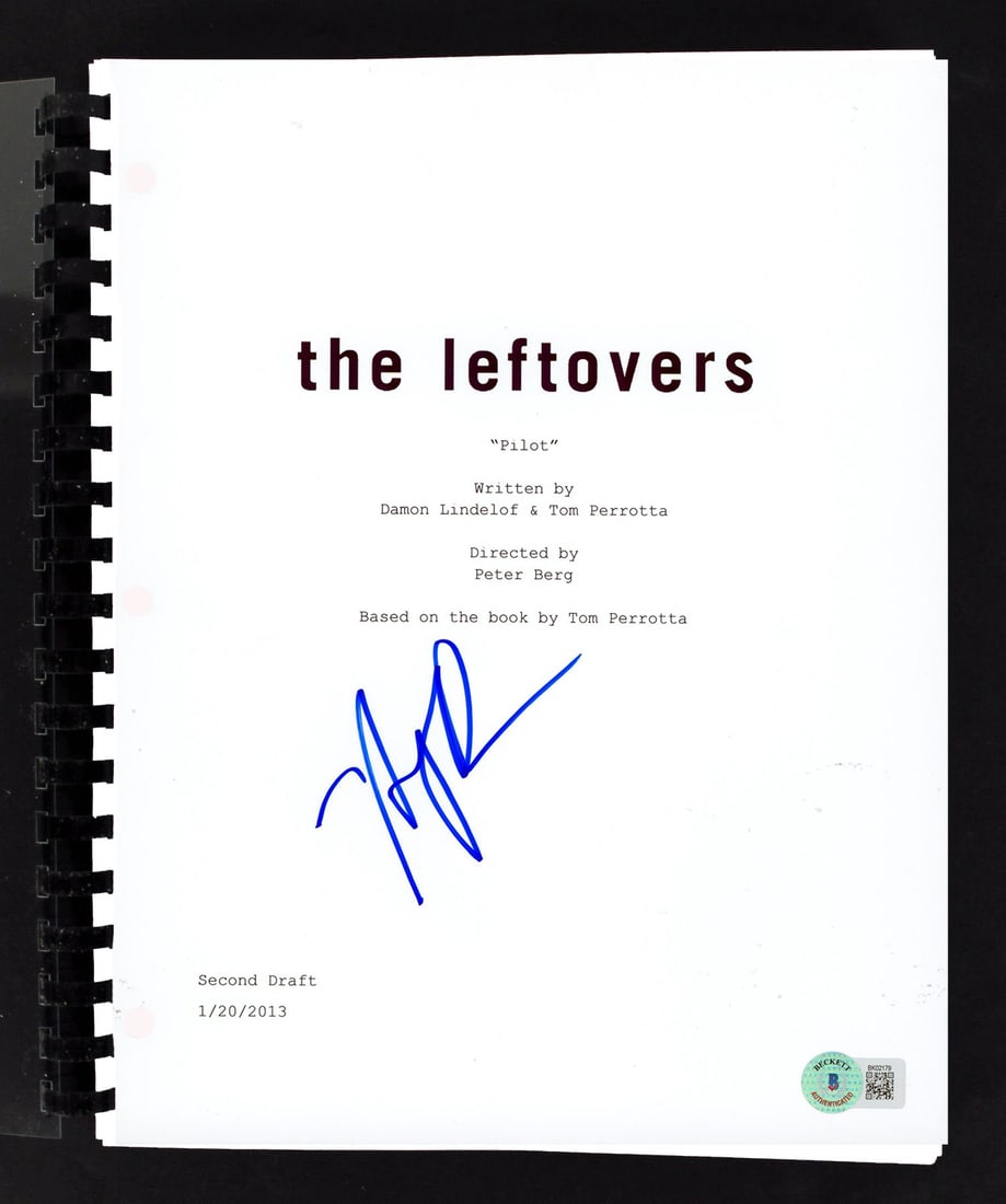 Amy Brenneman Signed The Leftovers Movie Script Authentic BAS (1 of 3)