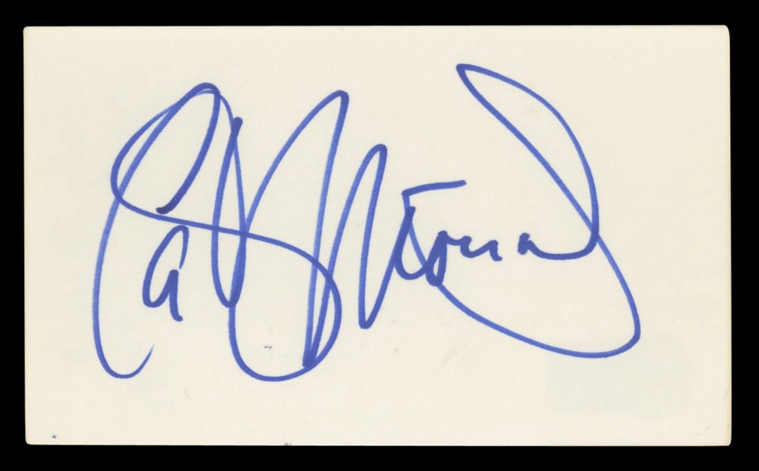 Cathy Moriarty Raging Bull Signed 3x5 Index Card Beckett Authenticated: Cathy Moriarty Raging Bull Signed 3x5 Index Card Beckett Authenticated This is an authentic autographed 3x5 index card signed by Cathy Moriarty, known for her role in the film "Raging Bull." The item 