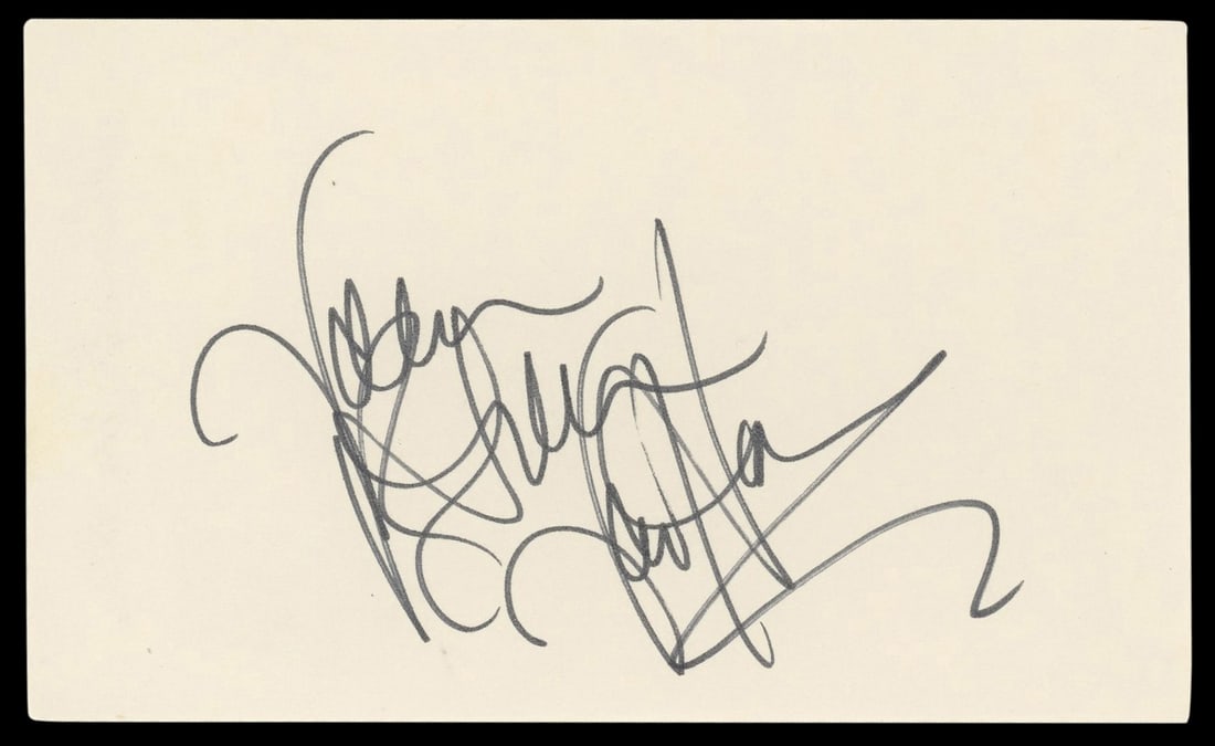 Valerie Bertinelli Signed 3x5 Index Card One Day at a Time BAS Certified: Valerie Bertinelli Signed 3x5 Index Card One Day at a Time BAS Certified This is an authentic autographed 3x5 index card personally signed by Valerie Bertinelli, known for her role in the classic tele