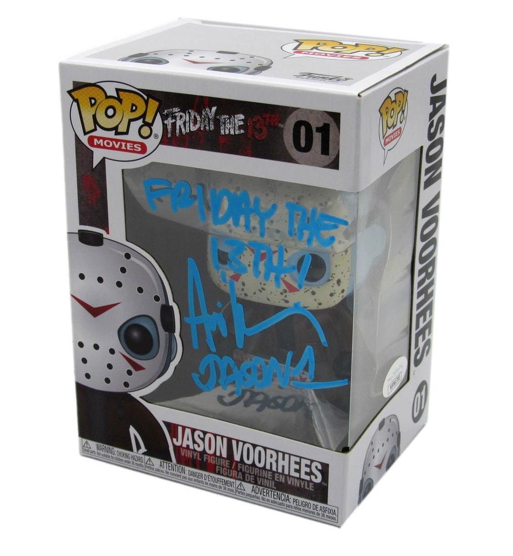 Ari Lehman Signed Funko Pop! #01 Friday the 13th JSA Authenticated (1 of 9)