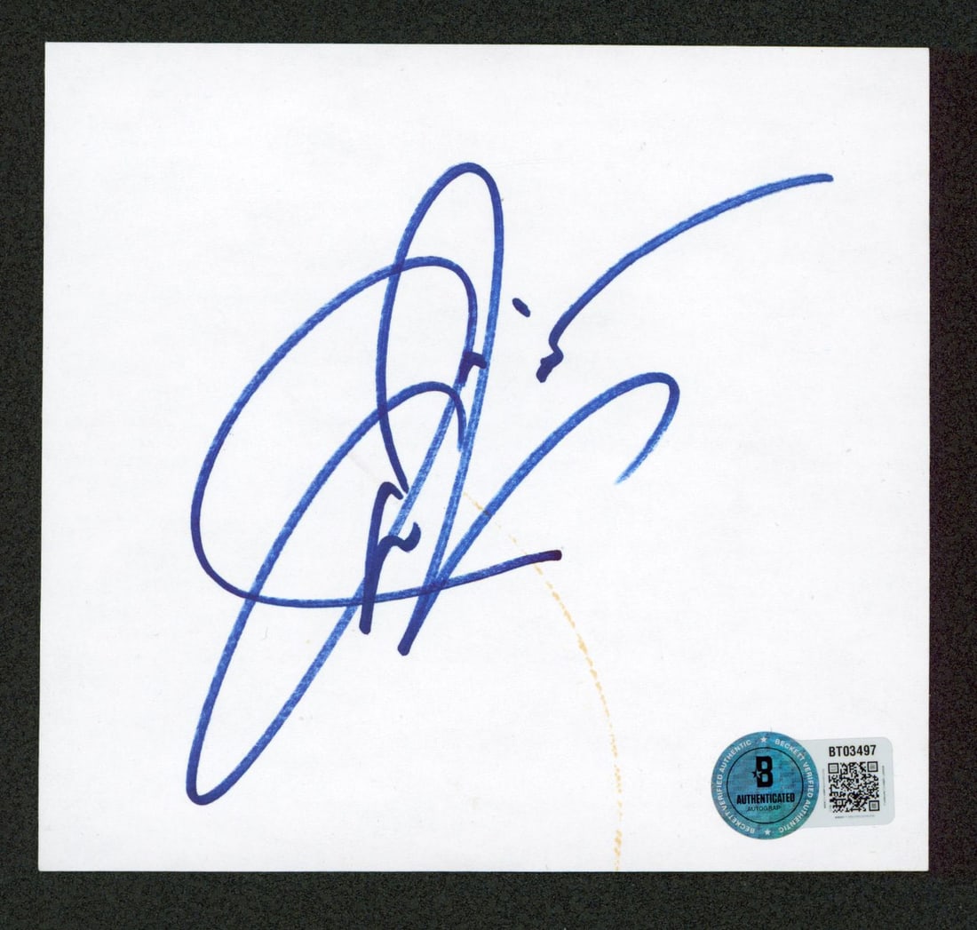 Ian Ziering Signed Beverly Hills 90210 Cut Signature BAS Authentication (1 of 1)