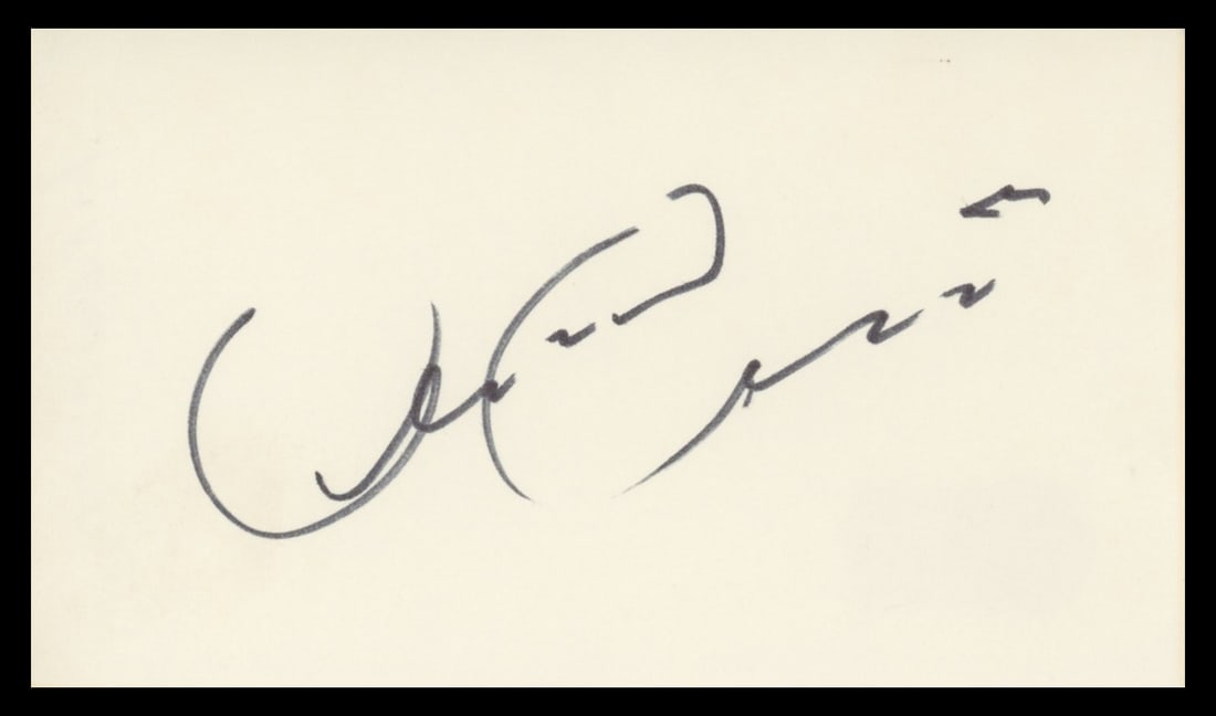 Armand Assante Signed 3x5 Index Card with Beckett Authentication for Gotti: Armand Assante Signed 3x5 Index Card with Beckett Authentication for Gotti This 3x5 index card is personally signed by Armand Assante, known for his role in "Gotti." The autograph is authenticated by 