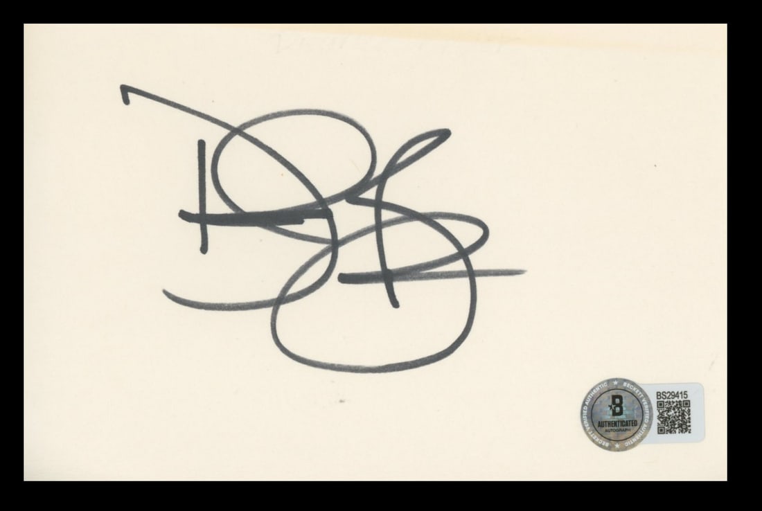Diedrich Bader Signed 4x6 Index Card American Housewife BAS Authenticated: Diedrich Bader Signed 4x6 Index Card American Housewife BAS Authenticated This authentic 4x6 index card features the signature of Diedrich Bader, known for his role in the TV show American Housewife. 