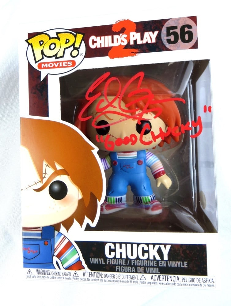 Funko POP Good Chucky Signed by Edan Gross JSA Authenticated (1 of 3)