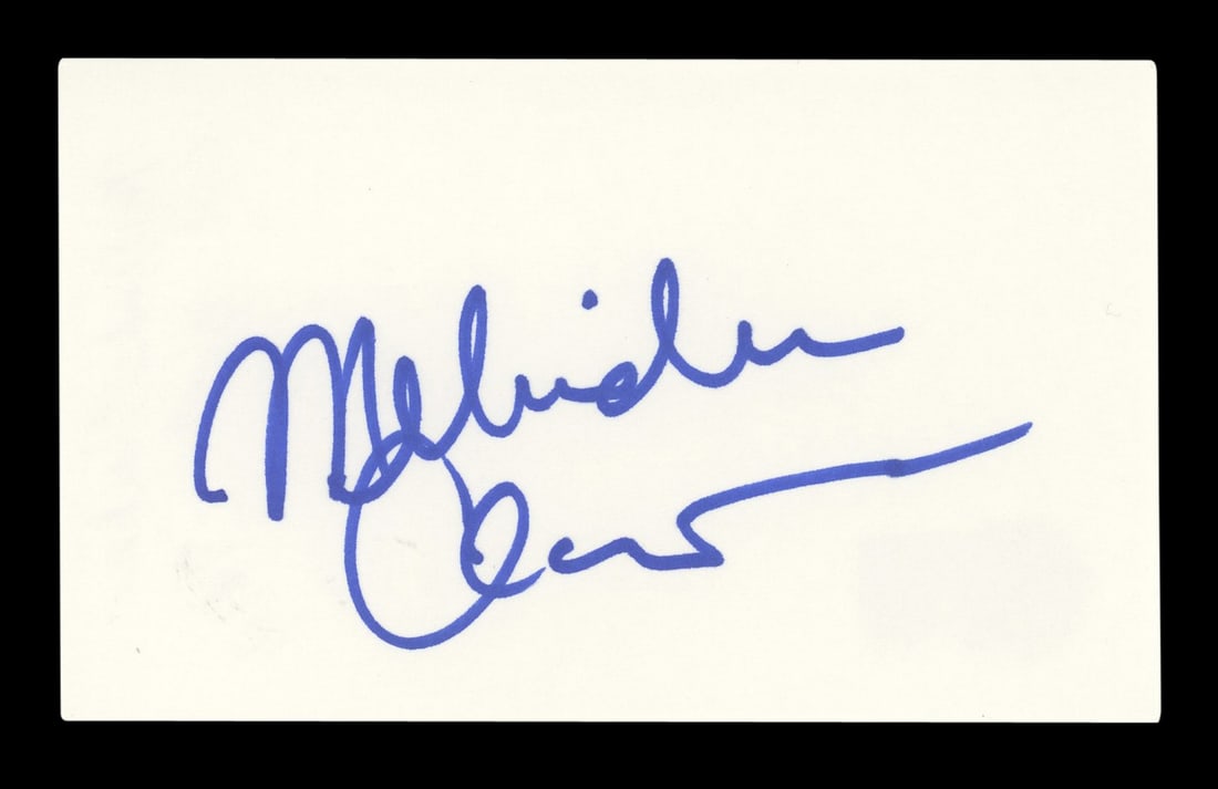 Melinda Clarke Signed Spawn 3x5 Index Card Beckett Authenticated (1 of 5)