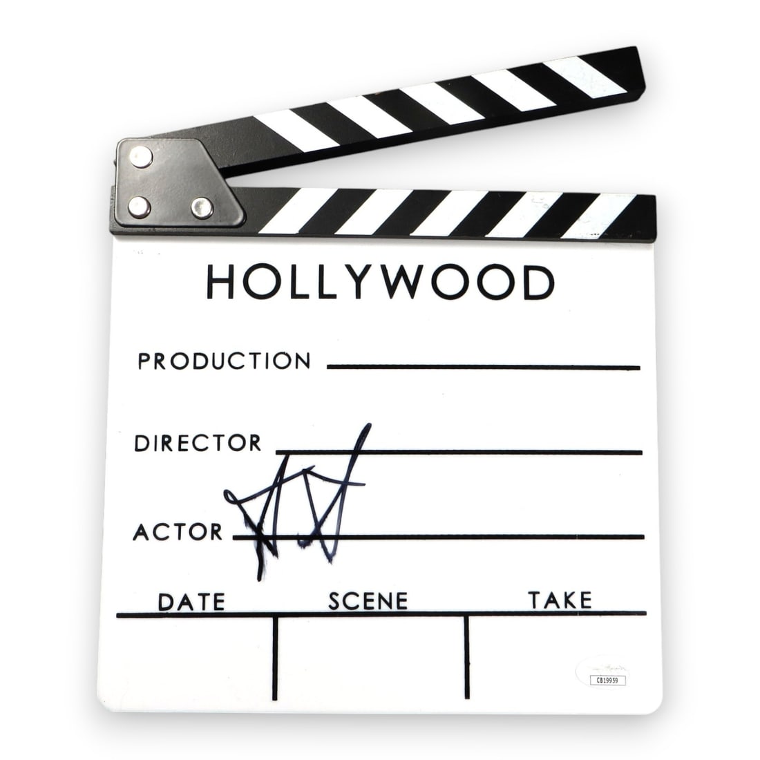 Adria Arjona Signed Movie Clapper Emerald City JSA Authenticated: Adria Arjona Signed Movie Clapper Emerald City JSA Authenticated This authentic movie clapper is signed by actress Adria Arjona, known for her roles in various films and television series. It comes wi
