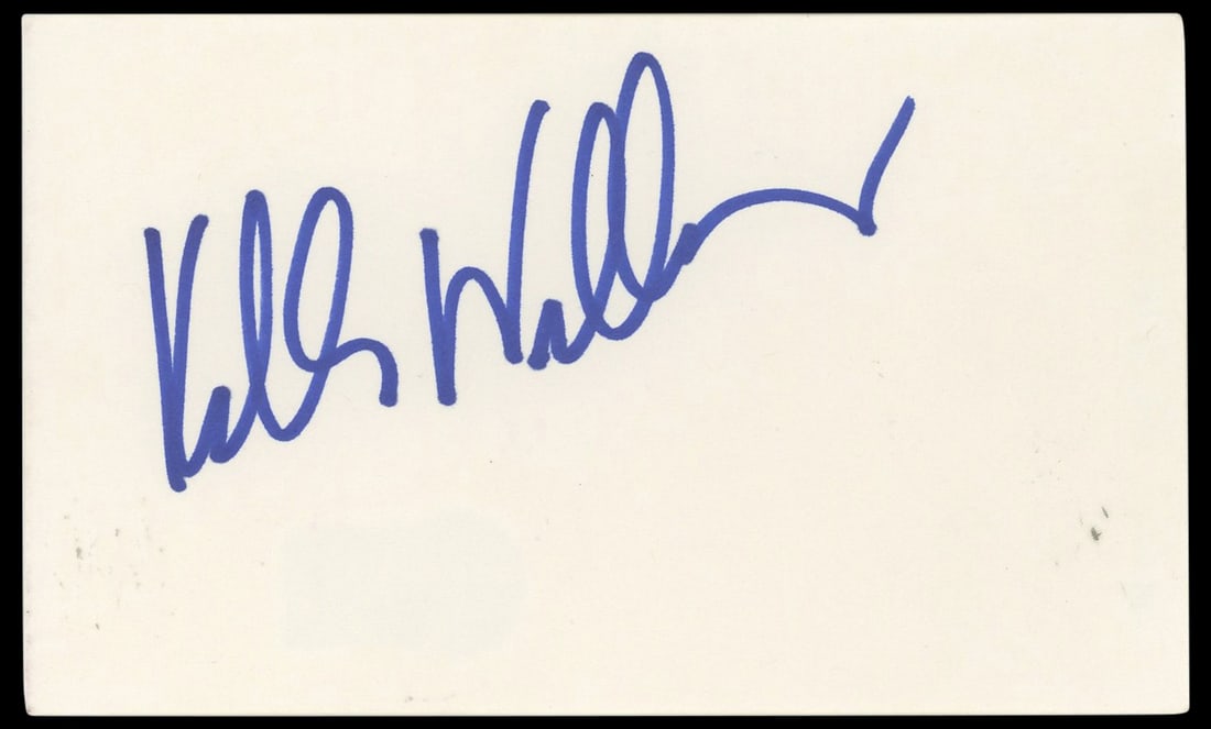 Kelli Williams Signed 3x5 Index Card Beckett Authenticated The Practice (1 of 2)