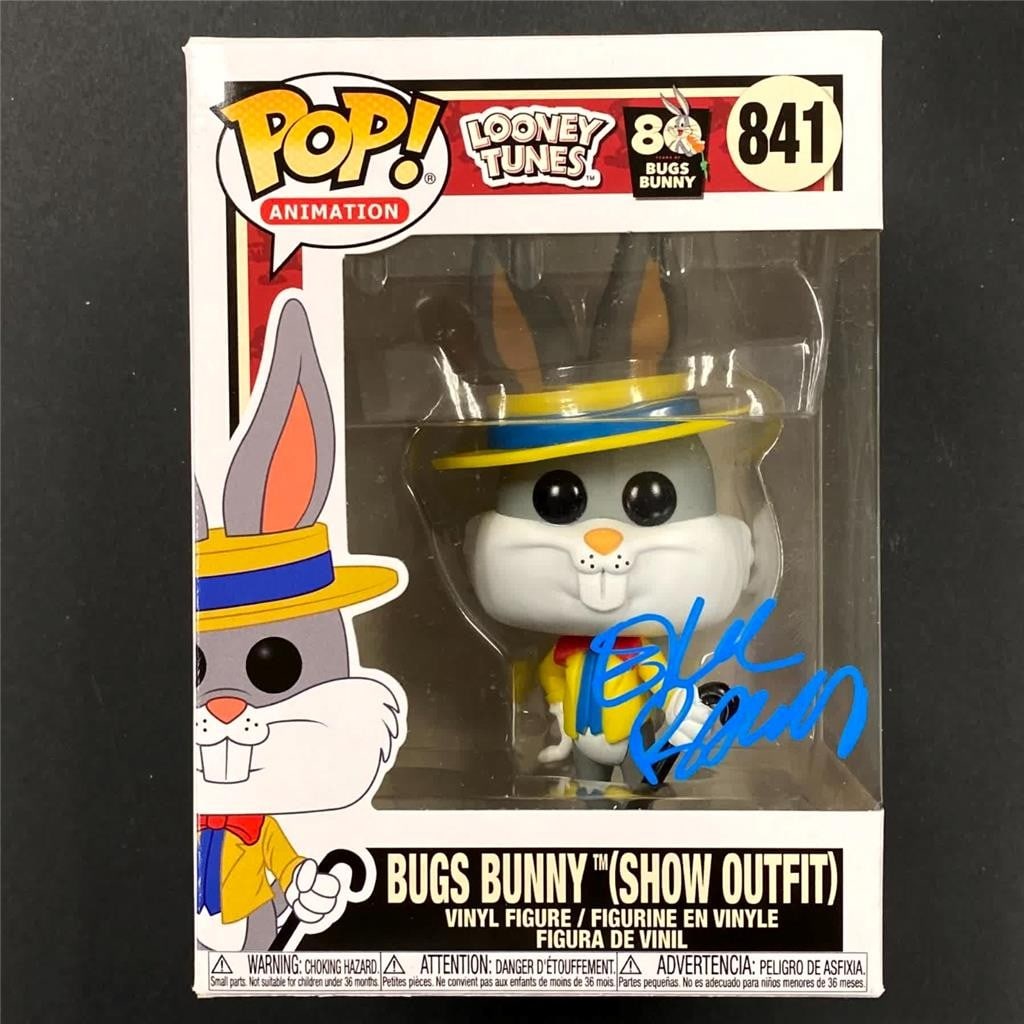 Eric Bauza Autographed Bugs Bunny Show Funko Pop 841 Beckett Authenticated (1 of 7)